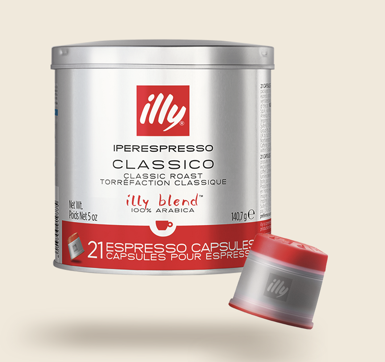Illy Iperespresso Home Classico 21 Caps/Tin — Delizie Foods